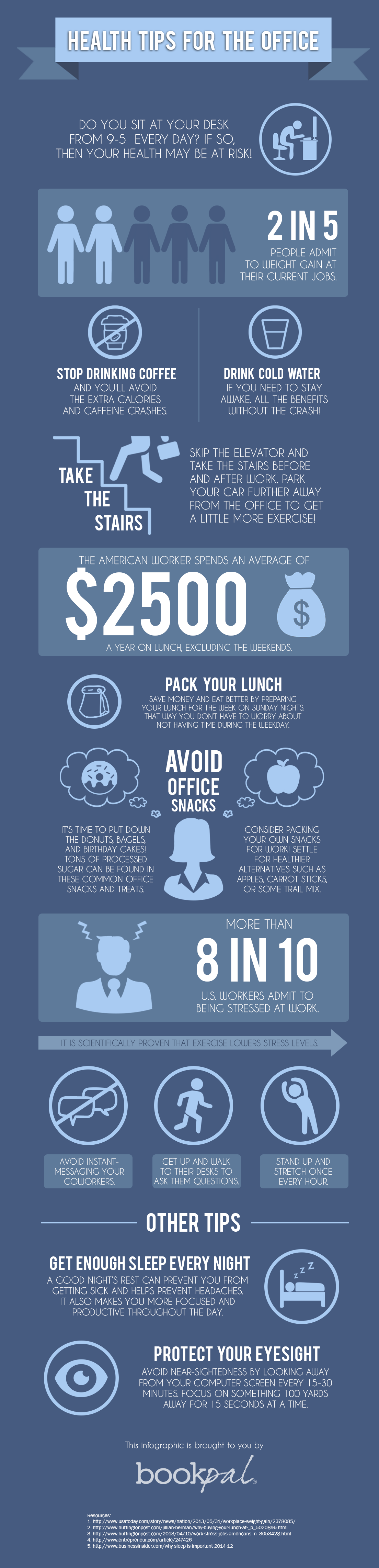 Office Health Infographic