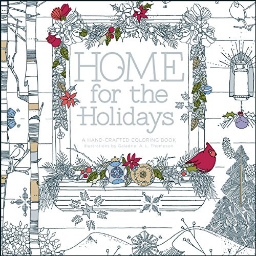 home for the holidays coloring book in bulk