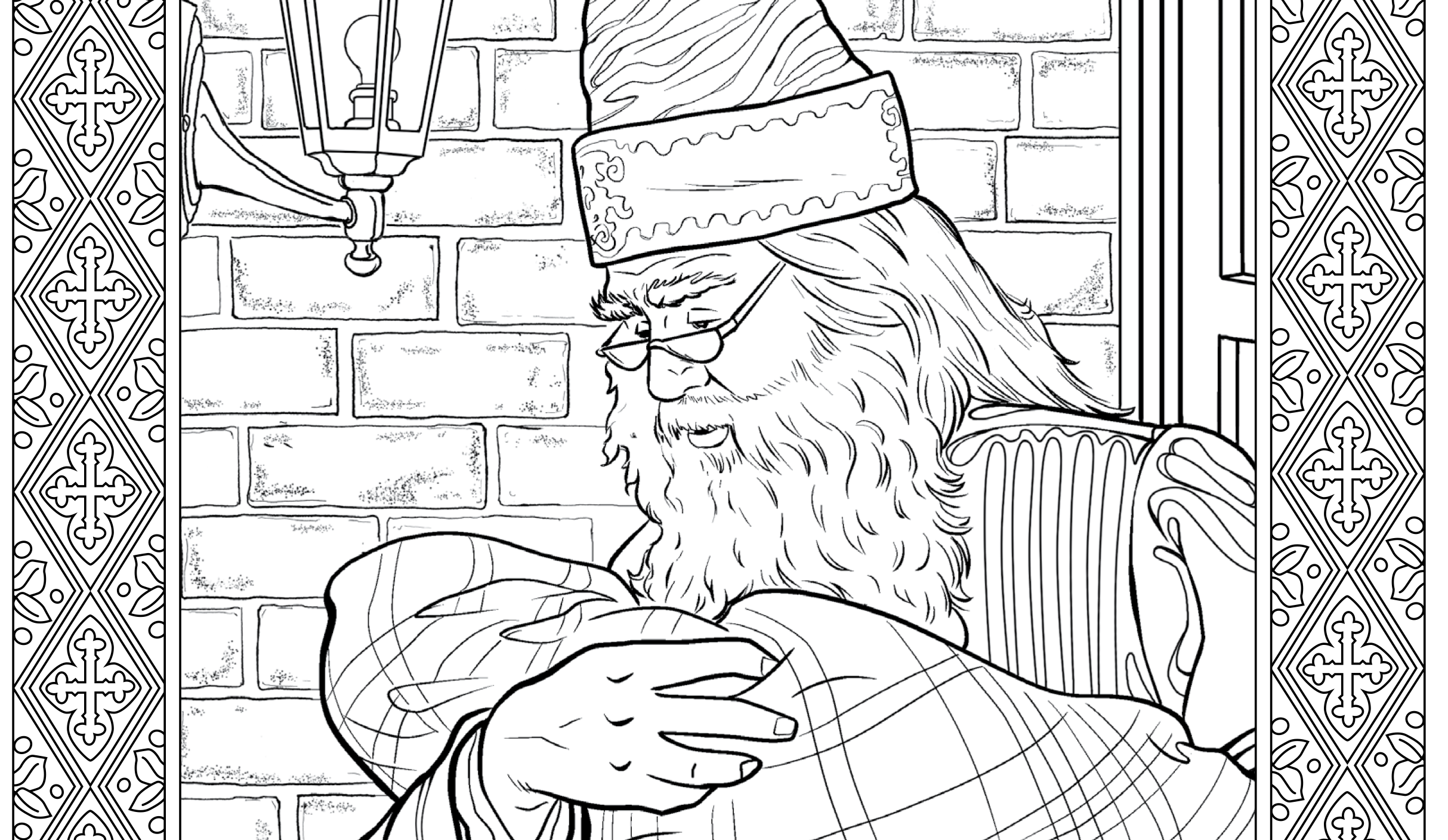 harry potter coloring book