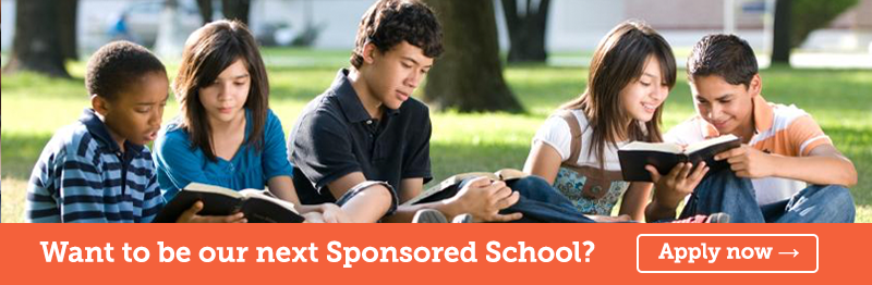 Apply for the School Sponsorship Program!