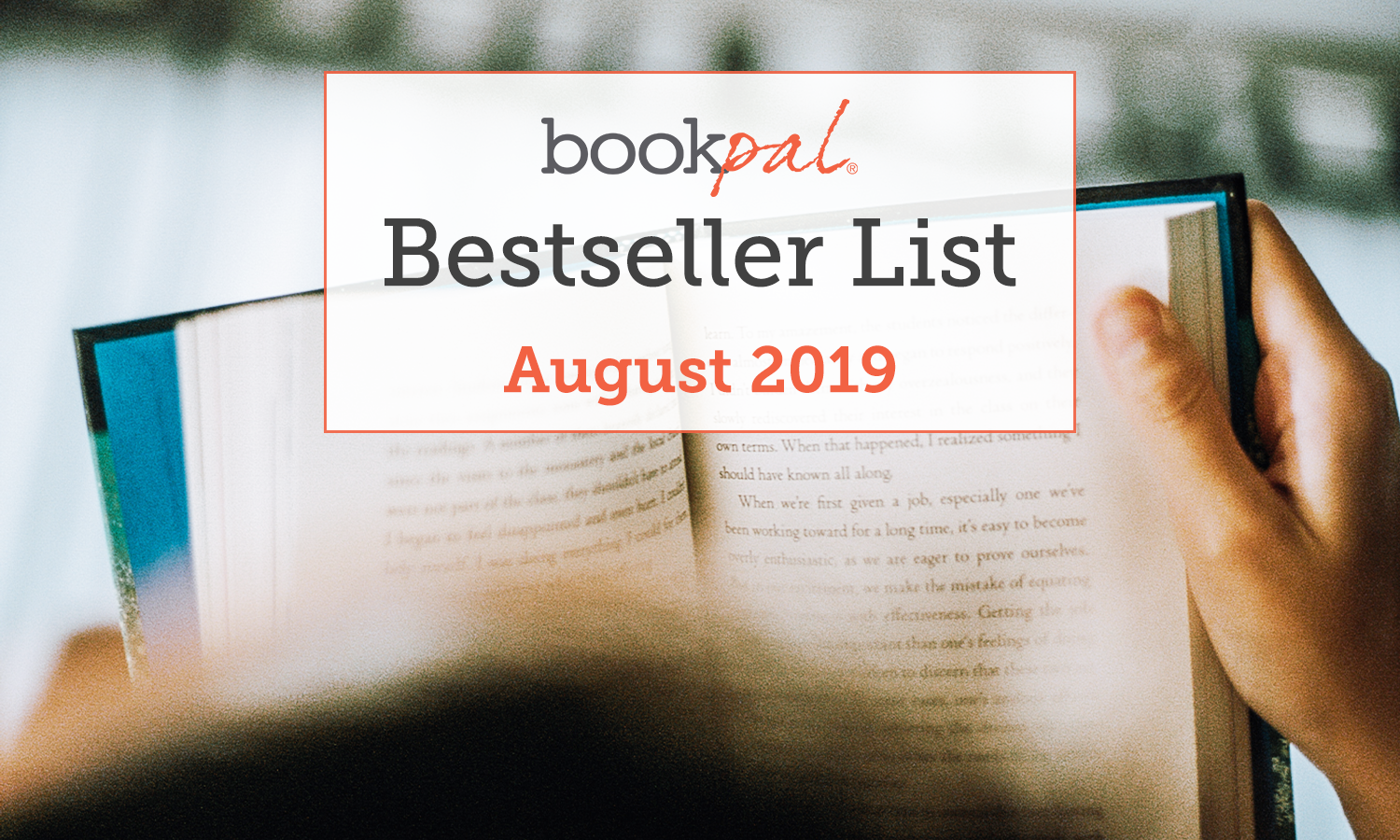 August Bestseller List