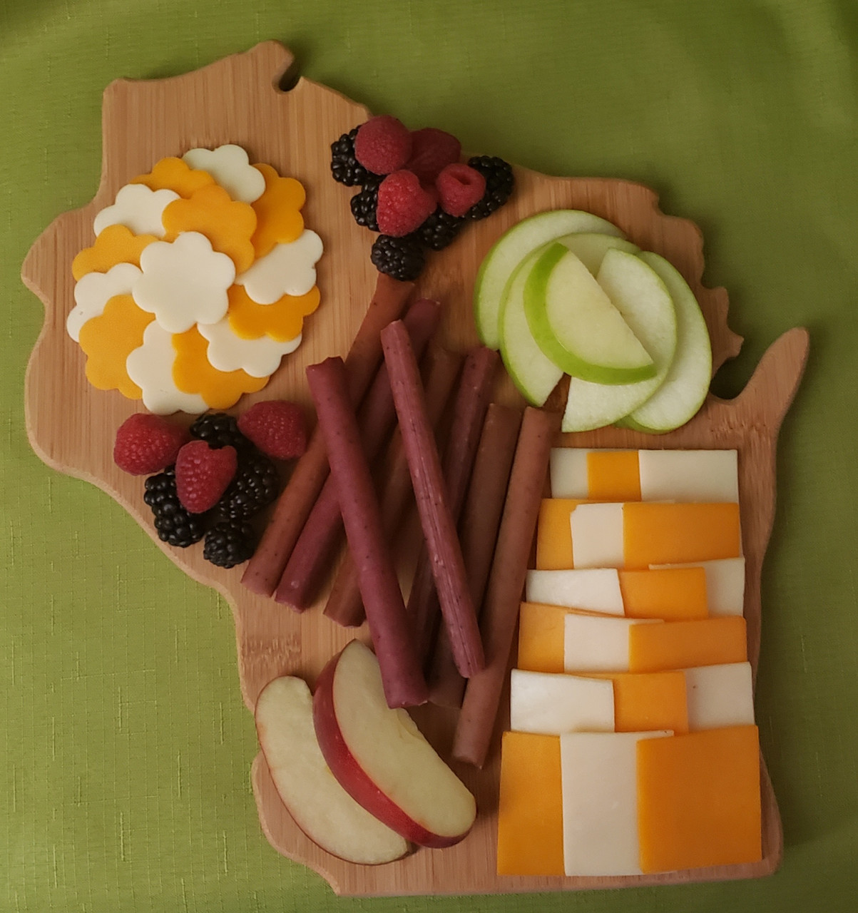 Cheese and meat stick board