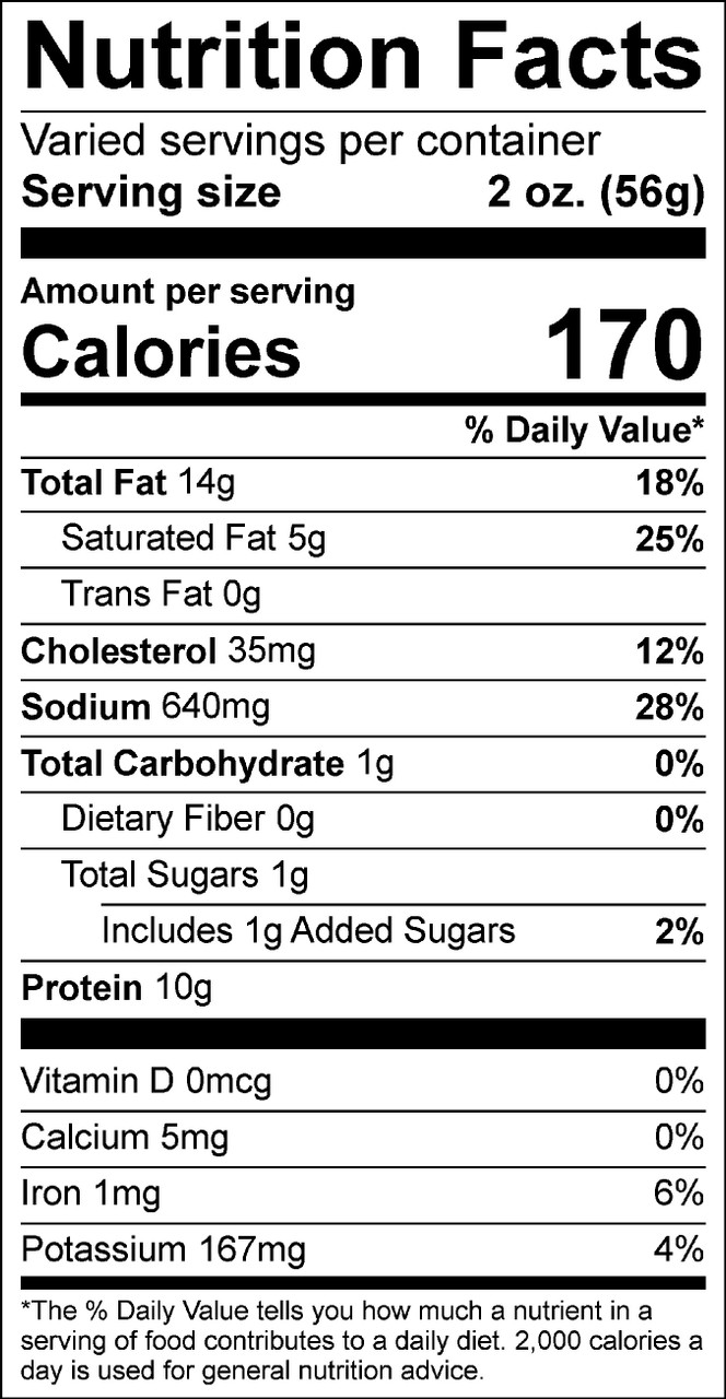 Nutrition Facts