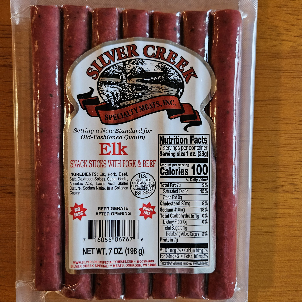 Elk sticks available in 7 oz packs too.
