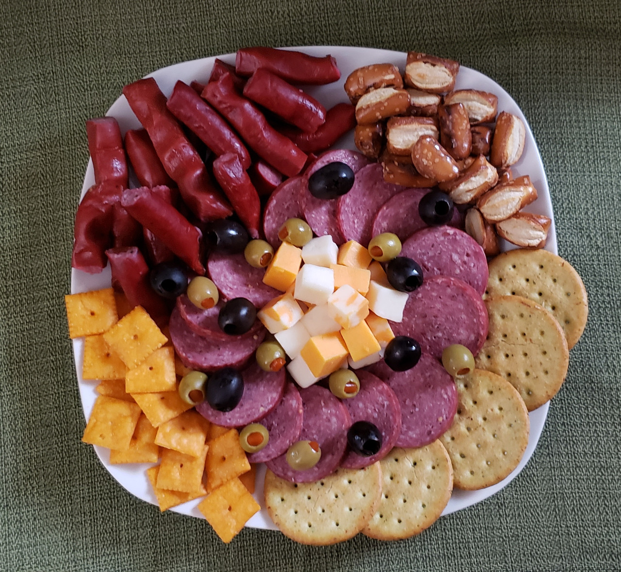Snack Bites are a fun snack on a cheese plate.