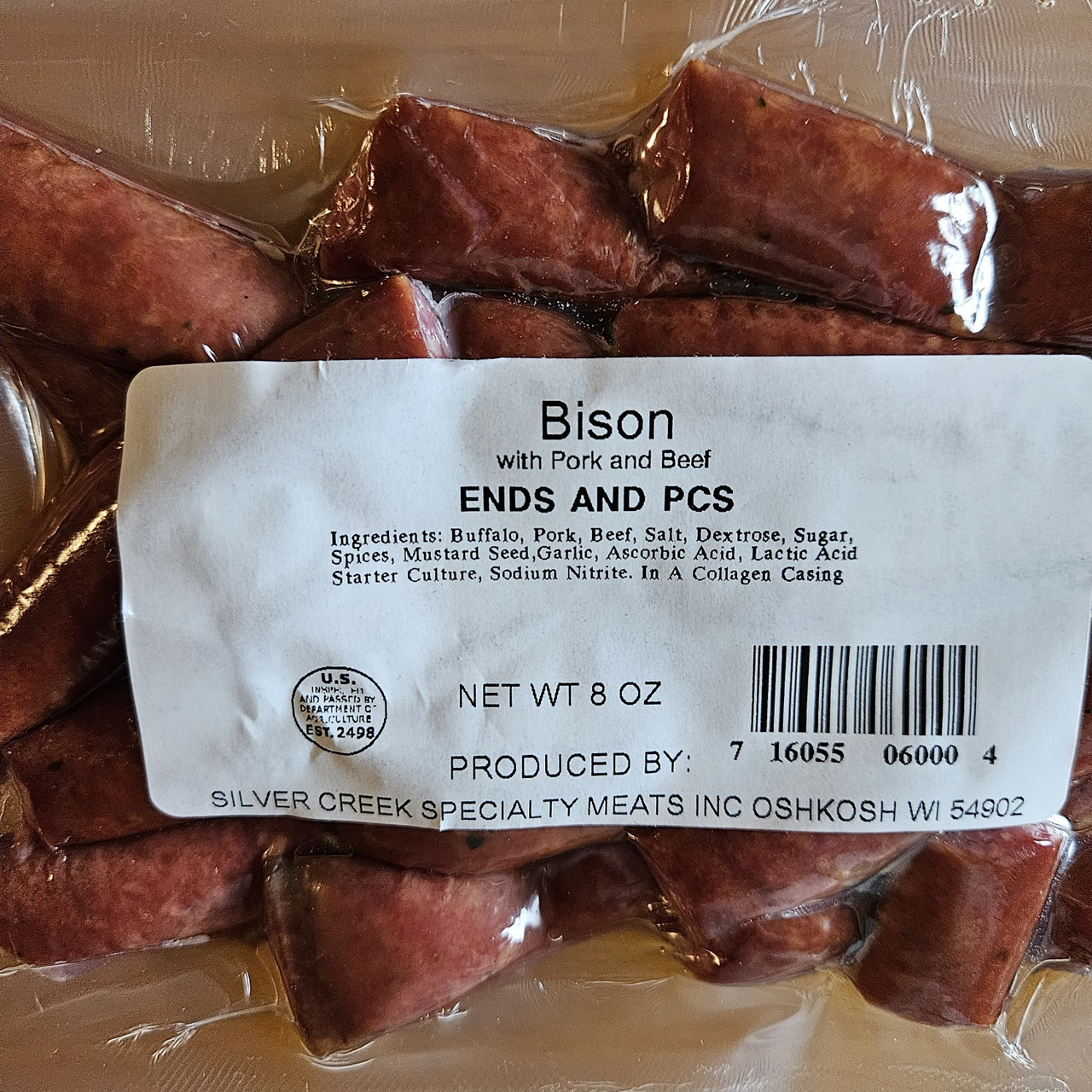 Bison 8 oz. Snack Bites