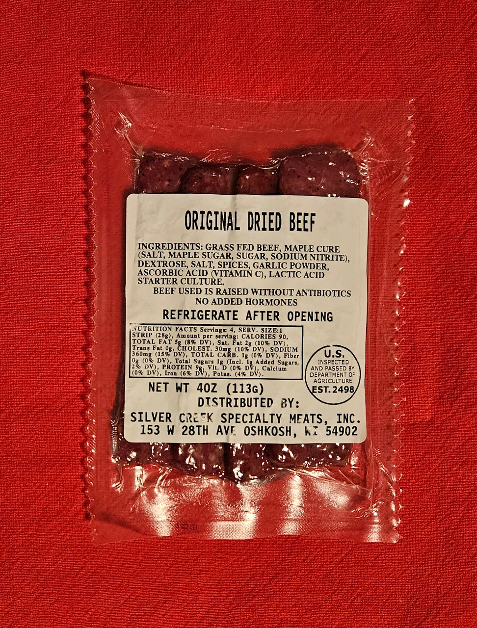 4 - 1 oz strips