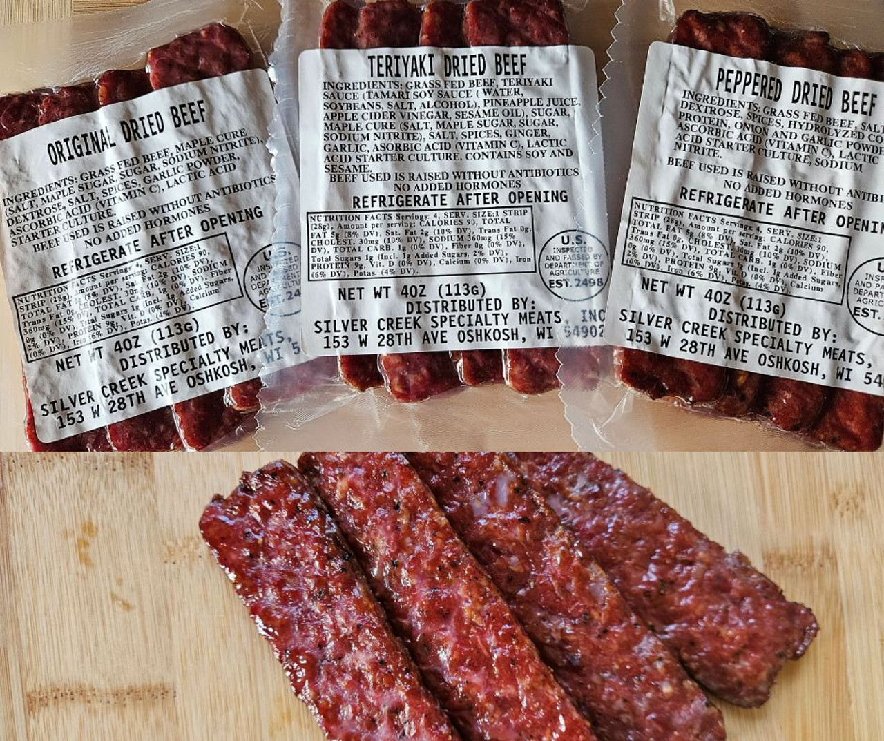 Pepper Dried Beef Strip