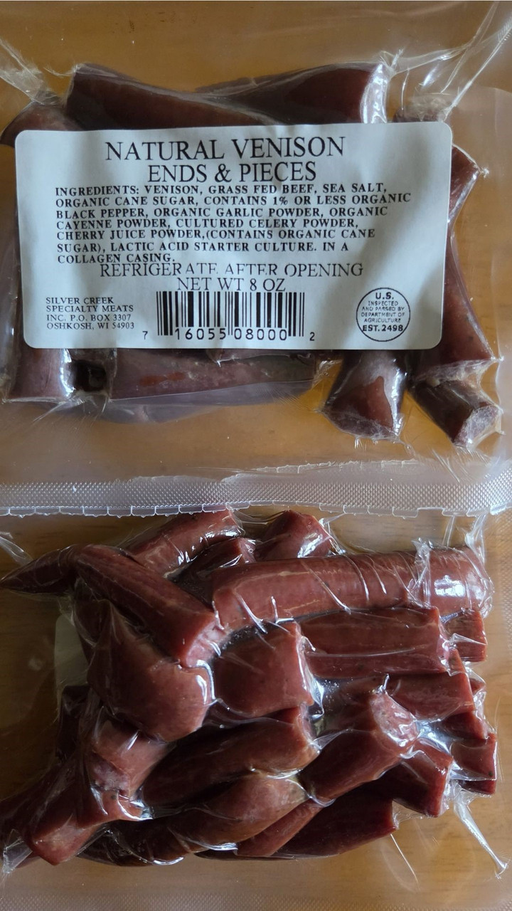 All Natural Venison with Beef Ends & Pieces