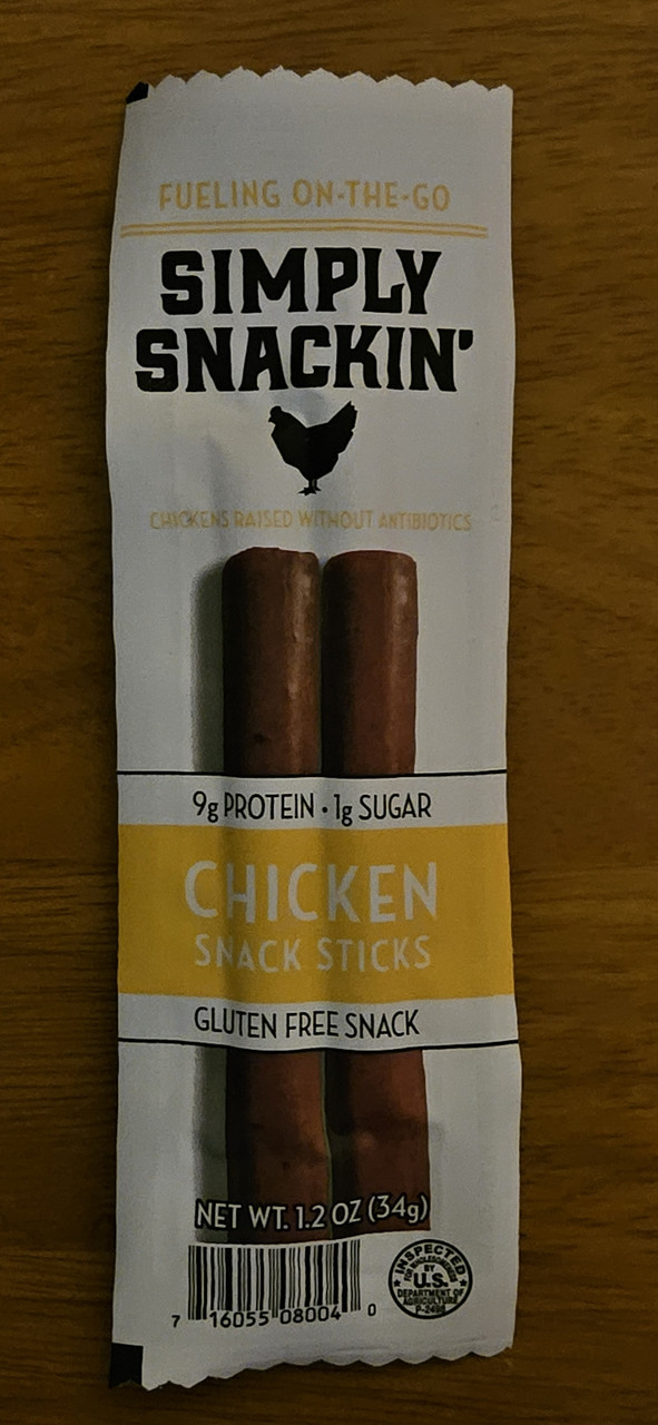 1.2 oz Chicken Snack Stick raised without antibiotics
