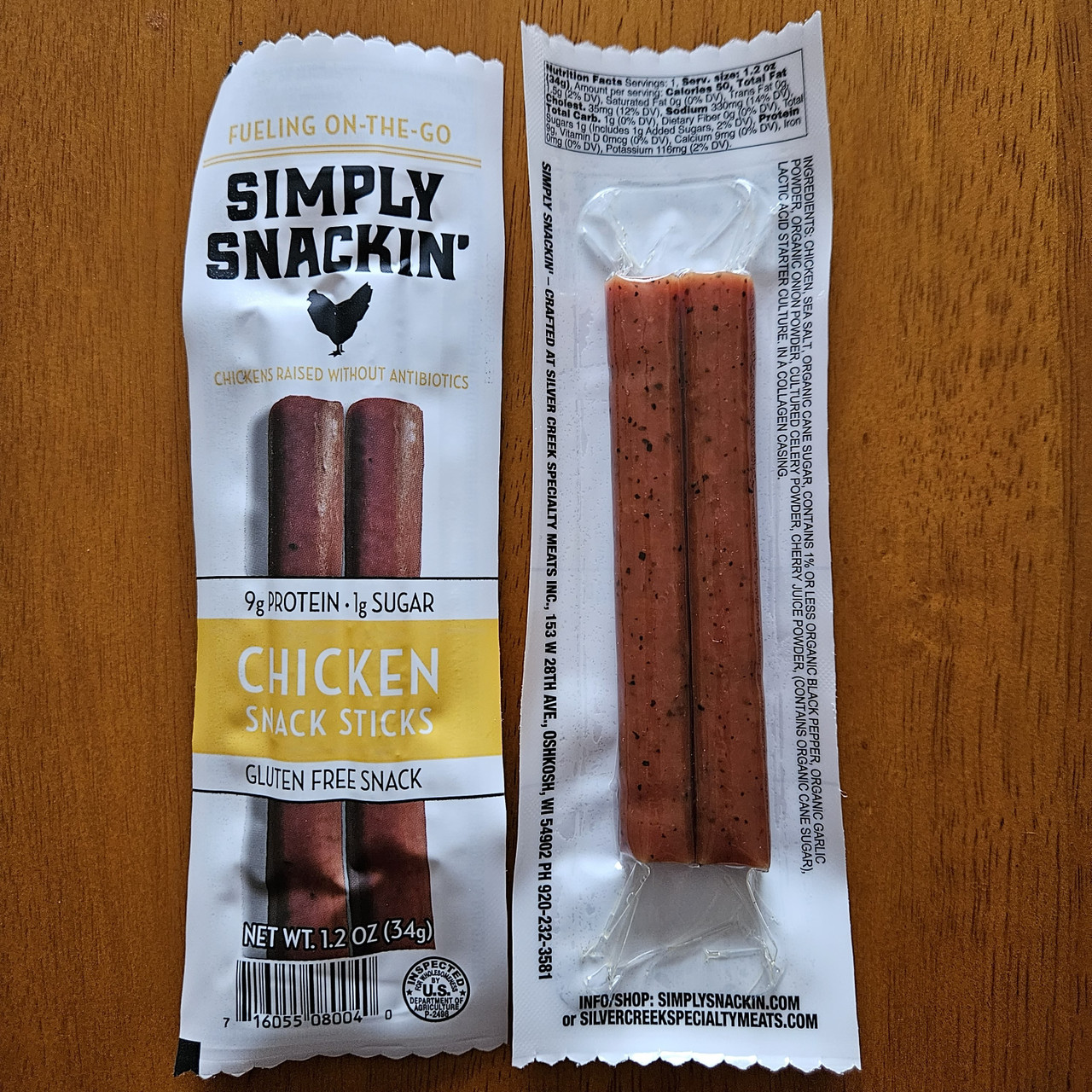 Simply Snackin' Chicken Snack Stick