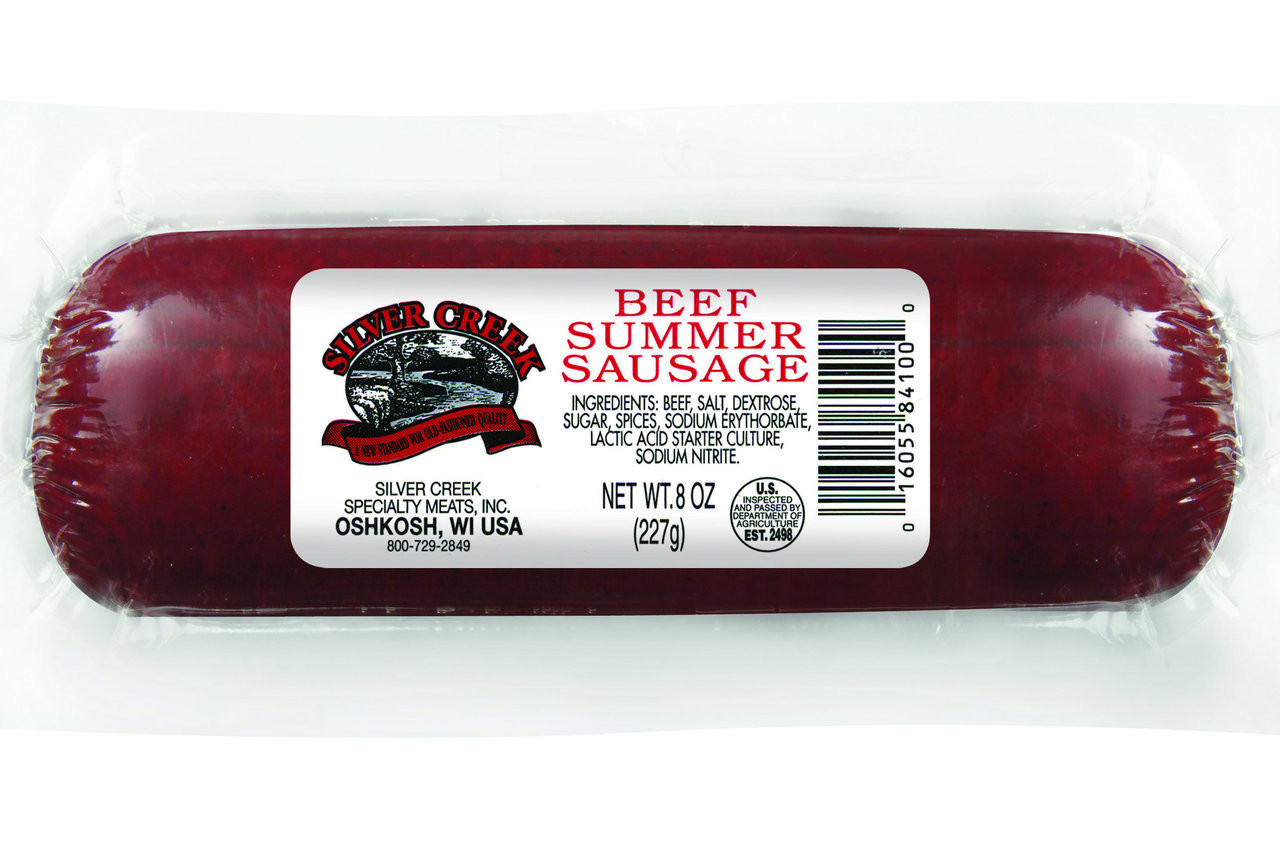 Hickory Farms Beef Summer Sausage 10 Ounce (Pack of 4)