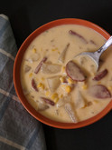 Cheesy Sausage & Potato Soup