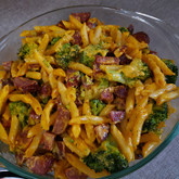 Sausage Cheddar Broccoli Bake