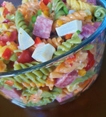 Summer Sausage Pasta Salad