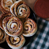 Sausage & Cheese Pinwheels