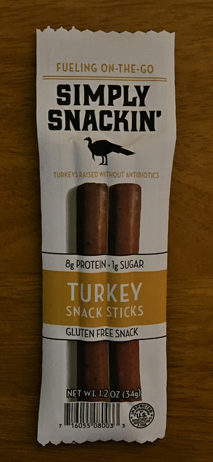 1.2 oz Turkey All Natural Snack Stick 
