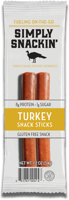 1.2 oz Turkey All Natural Snack Stick 