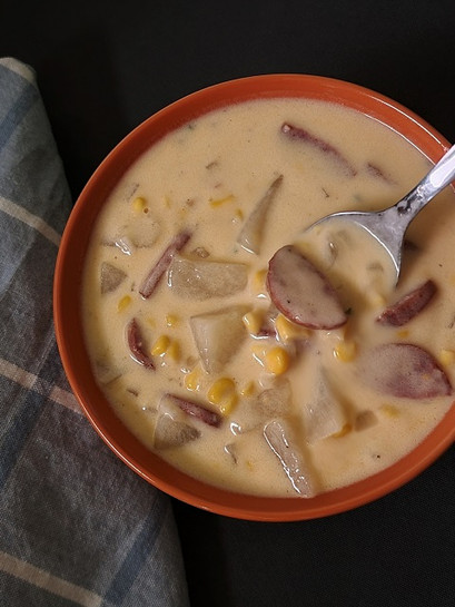Cheesy Sausage & Potato Soup Cheesy Sausage & Potato Soup
