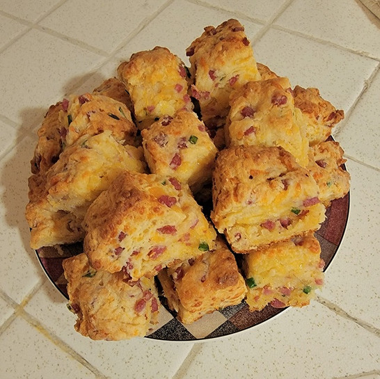 Sausage Cheddar Biscuits