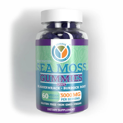 Yemaya Sea Moss Gummies w/ Bladder Wrack and Burdock Root