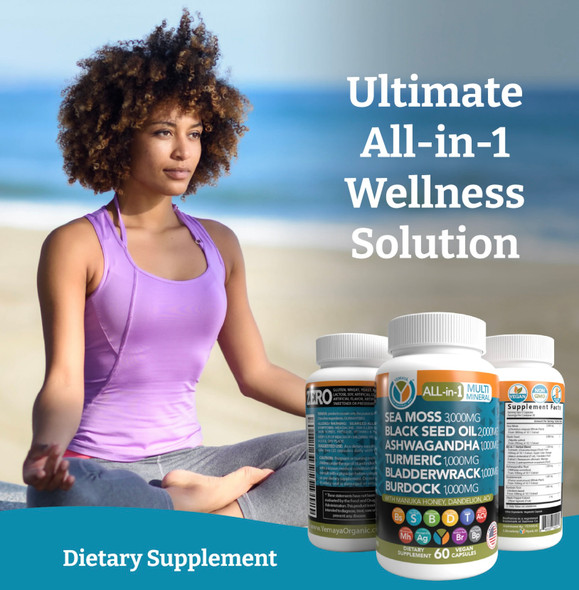 Multi-Mineral Sea Moss Black Seed Capsules