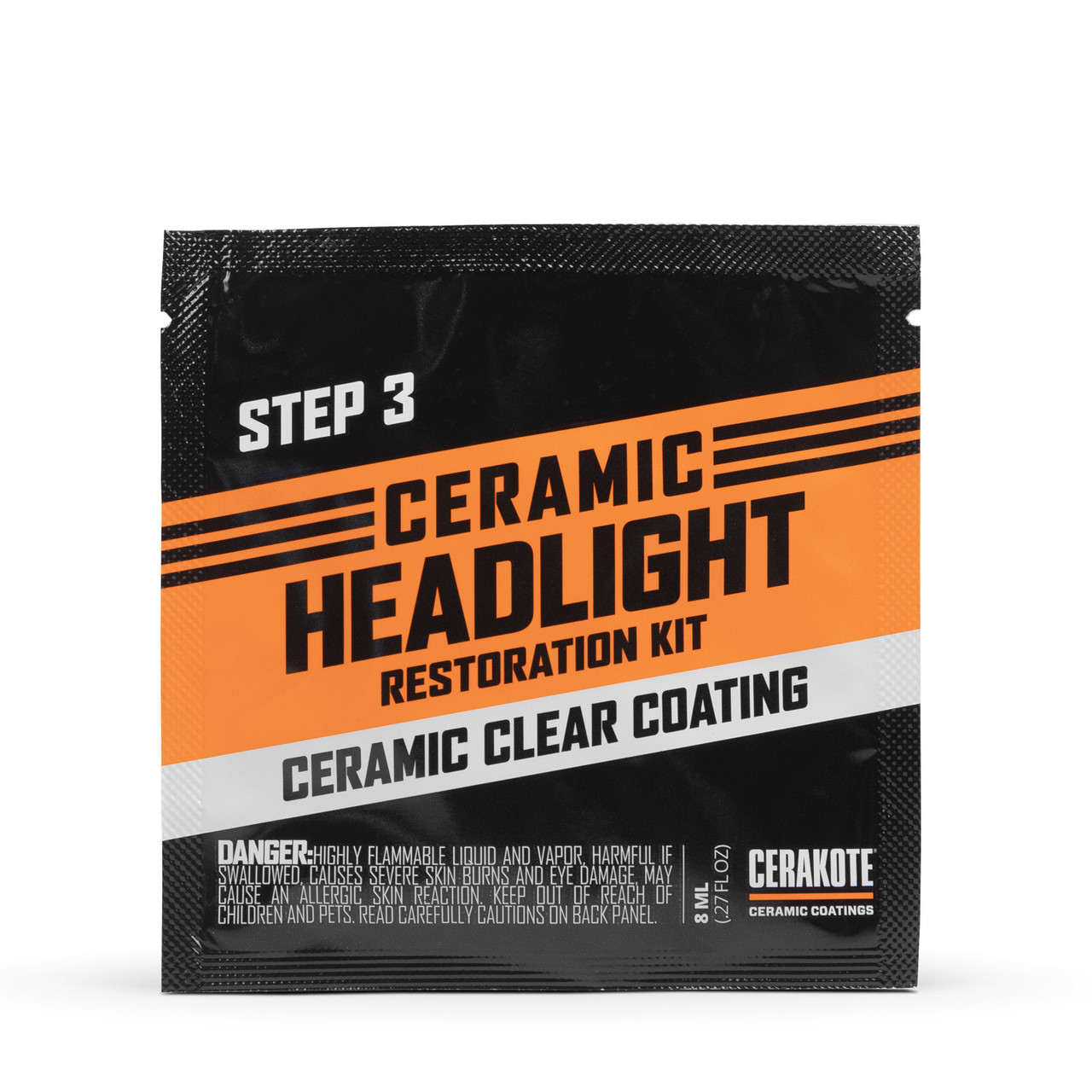 CERAKOTE Ceramic Headlight Restoration Kit - Maximum Strength Oxidation  Remover