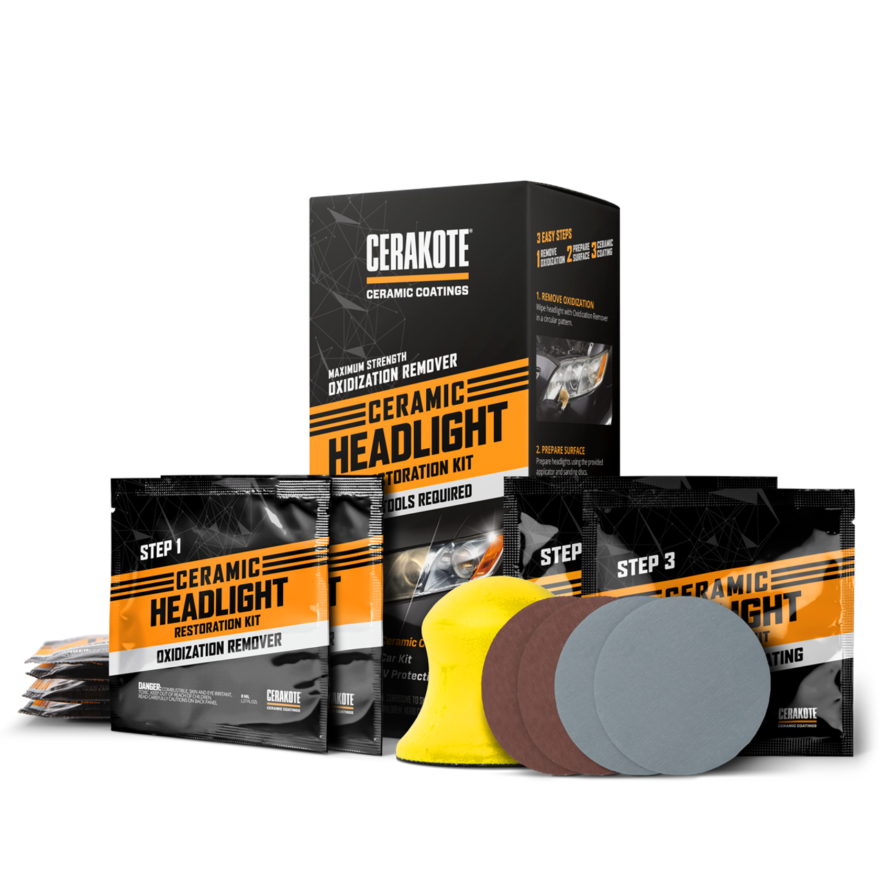 CERAKOTE® Ceramic Headlight Restoration Kit