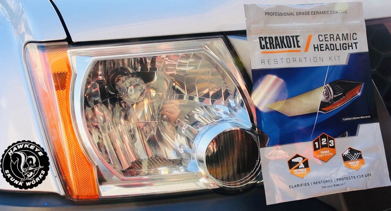 Cerakote Headlight Restoration Kit Review and Application Video 