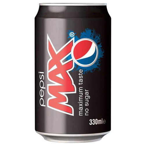 Pepsi Max Can 330ml