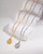 Gold vs silver Lavender Necklace comparison: Seal pendant detail - plastic-free NZ-made luxury gift