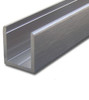 Brushed Nickel Aluminum Deep U-Channel