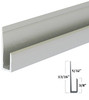 Satin Anodized Aluminum 1/8" J Channel 95"