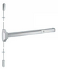 Standard Surface Rod Panic Exit Device With Locking Rose Trim 36"