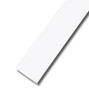 1-1/2" X 1/16" Aluminum Flat Bar White Finish with Tape 47-7/8"