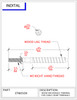 Threaded Terminal For Cable RH specs