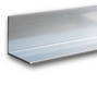 1-1/2" x 1-1/2" x 1/16" Aluminum Angle Trim Chrome Anodized Finish 95"