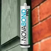 NovaBond Pro Premium Hybrid Sealant Cartridge - Black Case of 12
