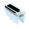 Super Spacer Premium 3/16" X 3/4" X 66' Roll - Black