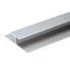 Clear Anodized Aluminum Mirror Mounting Division Bar 95" Long