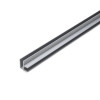 Aluminum Mirror Corner Extrusion Clear Anodized 47" Long