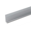 Clear Anodized 3/8" x 7/8" L Angle for Mirror and Trim 95"