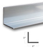 1" x 1" x 3/64" Aluminum Angle Clear Anodized Finish 95"