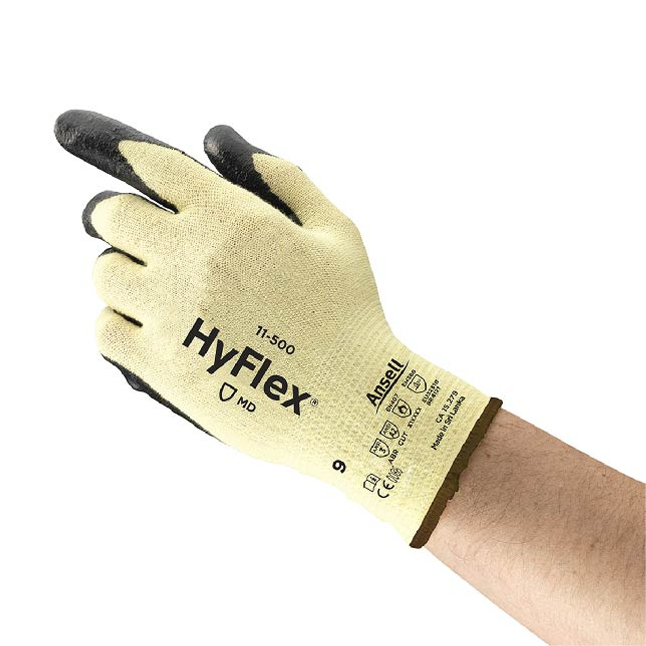 HyFlex Cut Resistant Gloves - Cut Level A2, Medium