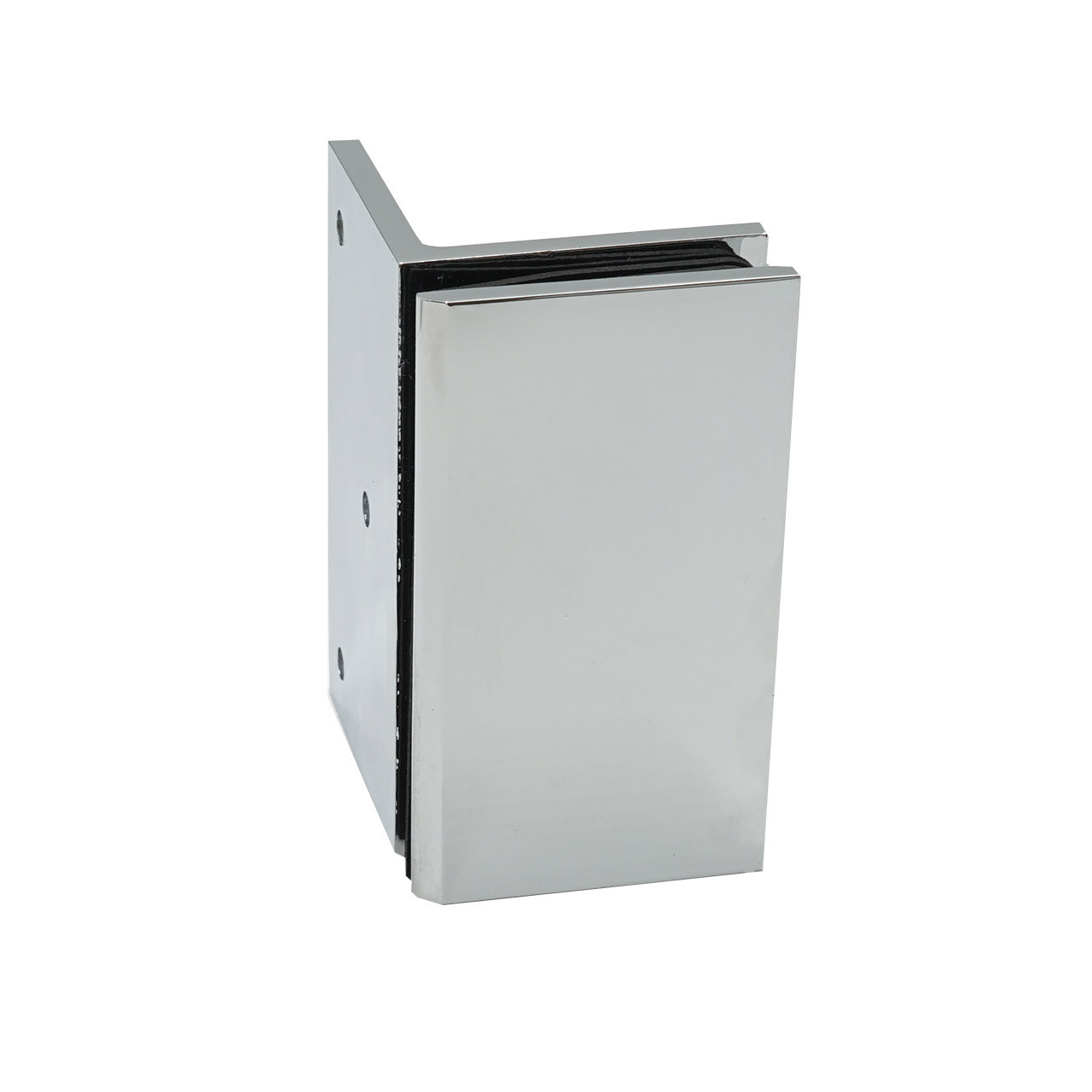 4 Way Panel Clamps Black Glass Clamp Strike Plates Black Glass Clamp ...