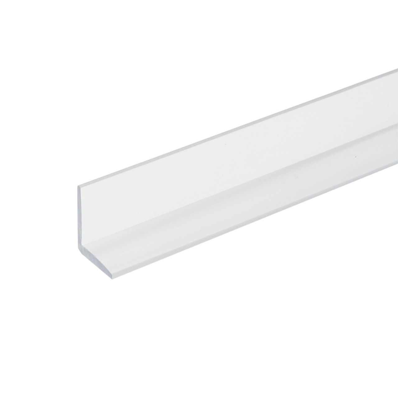 Clear "L" Angle Shower Door Strike Jamb Seal 95" Long Wholesale