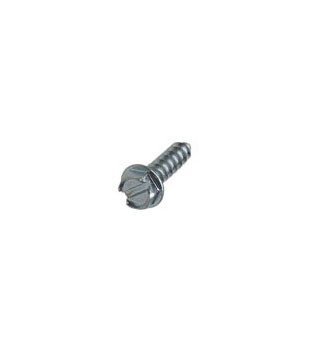 1000-Pack #8 X 1/2" Hex Washer Head Self-Piercing Screws - Double Thread, Zinc 5 thumbnail image