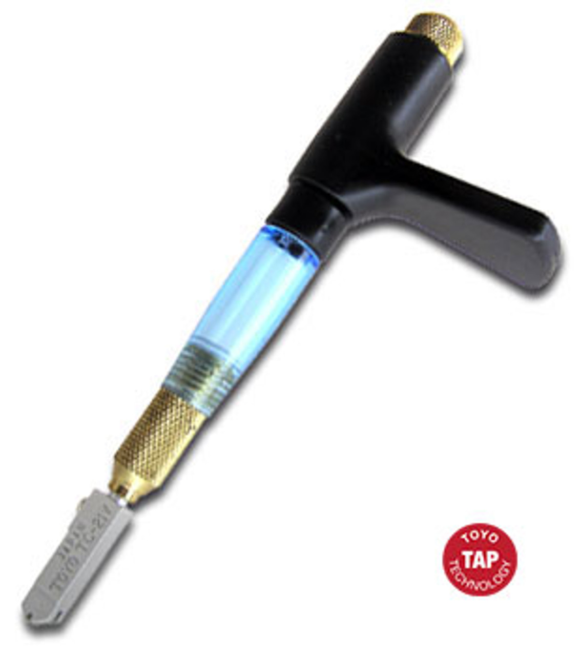 Toyo Pistol Grip Supercutter Oil Feed Glass Cutter - Pattern Cutting  (TC-600PRV)