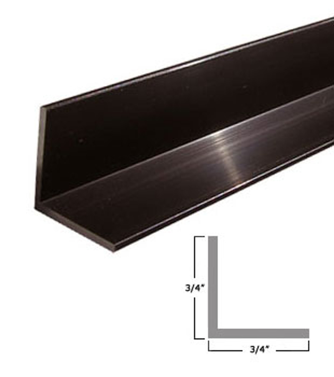 ALUMINIUM ANGLE UNEQUAL 4" 5" 6" 4 5 6 inch L profile select size in listing 