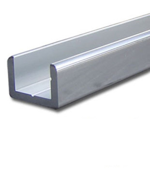 Aluminum Shallow U-Channel